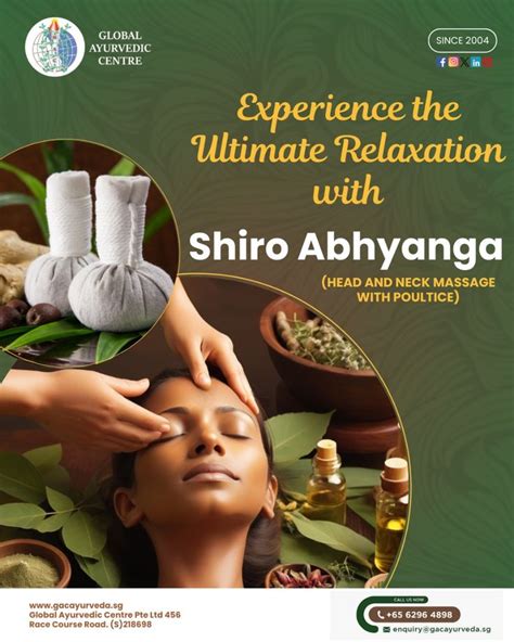 Shiro Abhyanga Is A Soothing Head And Neck Massage Using Herbal