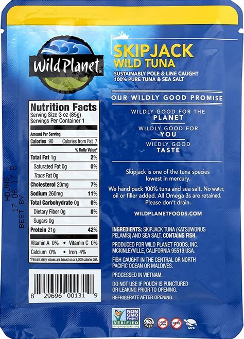 Wild Planet Pouch Variety Pack Albacore Wild Tuna In Extra Virgin