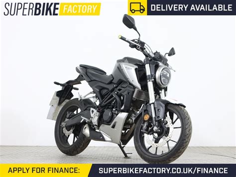 2019 Honda Cb125r Grey With 4489 Miles Used Motorbikes Dealer