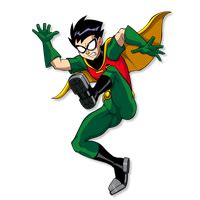 robin superhero drawings