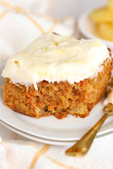 Pineapple Carrot Cake - Celebrating Sweets