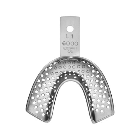 Medesy Impression Tray Stainless Steel Regular Perforated Rim Lock