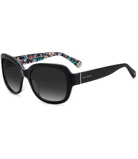 Kate Spade New York Womens Polarized Layne Havana Square Sunglasses Dillards