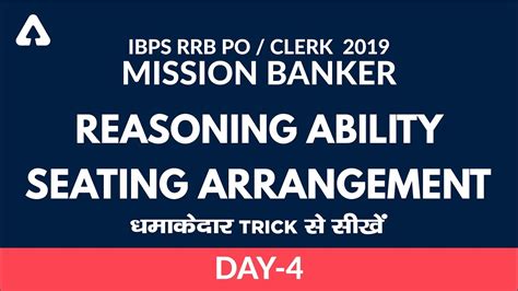 IBPS RRB PO CLERK Reasoning Ability Seating Arrangement 3