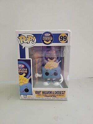 Funko Pop Vinyl Kraft Kraft Macaroni Cheese With Blue Box