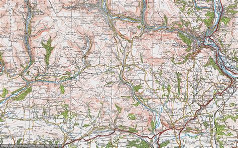 Historic Ordnance Survey Map of Thomastown, 1922