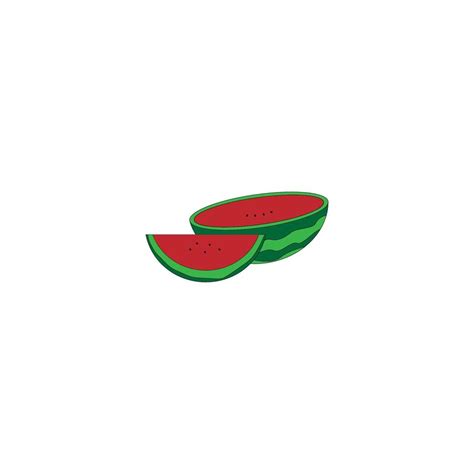 watermelon icon vector logo illustration 13319364 Vector Art at Vecteezy