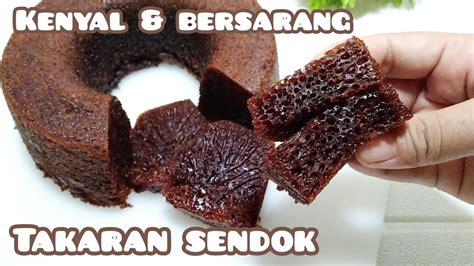 Resep Bolu Karamel Takaran Sendok Kenyal Dan Bersarang Bolu Sarang