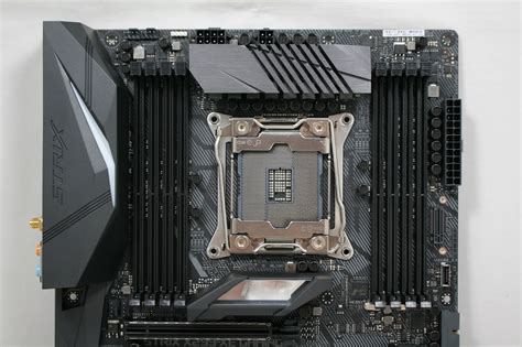 Visual Inspection The Asus Tuf X299 Mark I Motherboard Review Tuf Images