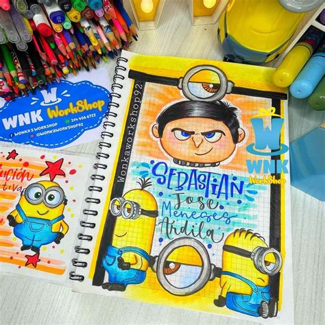 PORTADA MINIONS ESCOLAR