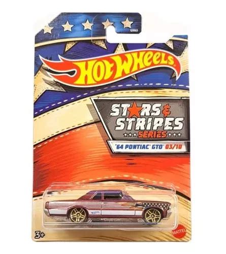 Hot Wheels Stars Stripes Series Modelo A Elegir Meses Sin Intereses