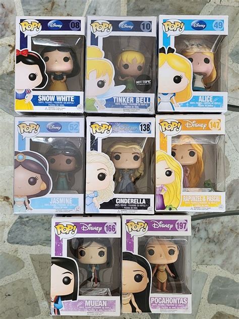 Disney Princesses Funko Pop on Carousell