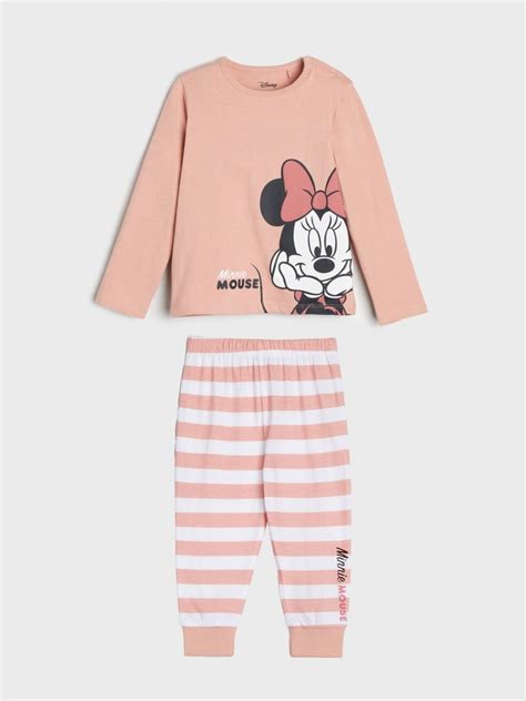 Minnie Mouse Pyjama Set Color Dusty Rose SINSAY 1938F 39X