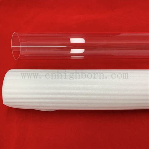 Heat Resistance Transparent Fused Silica Glass Quartz Shape Tube Buy