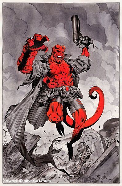 Hellboy | Comic art, Hellboy comic, Hellboy art