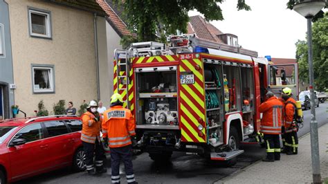 W Schetrockner Geht In Flammen Auf Polizei R Umt Wohnhaus