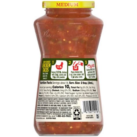 Pace Chunky Medium Salsa Jar 16 Oz Fred Meyer