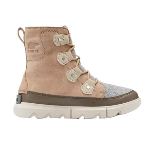 Sorel Explorer Ii Joan F Apr S Ski Femme Sorel Beige Pas Cher Apr S