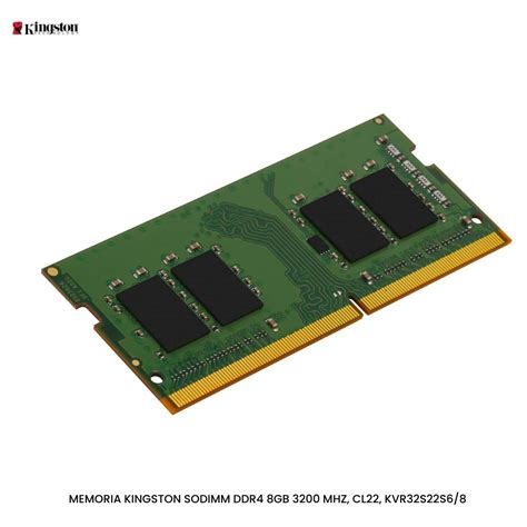 MEMORIA KINGSTON SODIMM DDR4 8GB 3200 MHZ CL22 KVR32S22S6 8