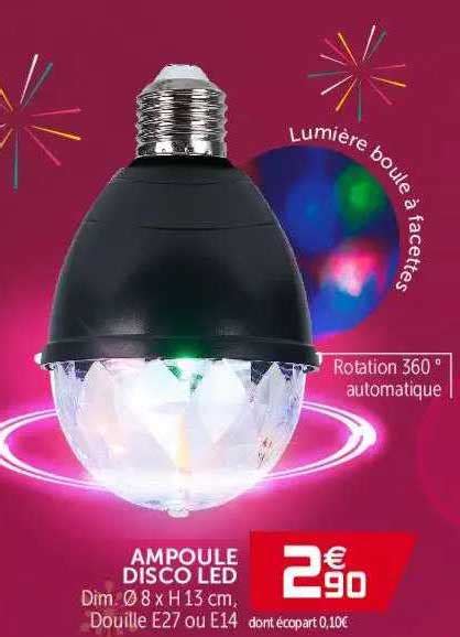 Promo Ampoule Disco Led Chez GiFi ICatalogue Fr