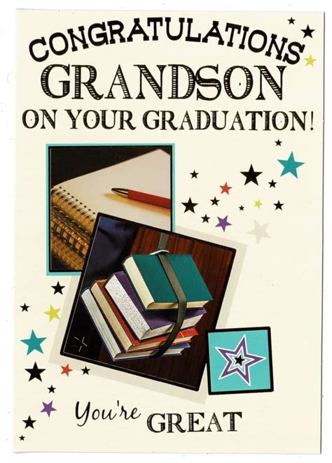 Grandson Graduation Card 'Congratulations Grandson On Your Graduation ...