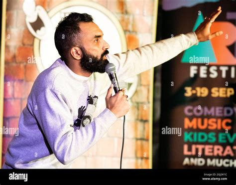 ashish suri comedian  newcomer southend arts festival essex