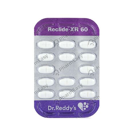 Reclide Xr Mg Tablet Uses Side Effects Price Dosage