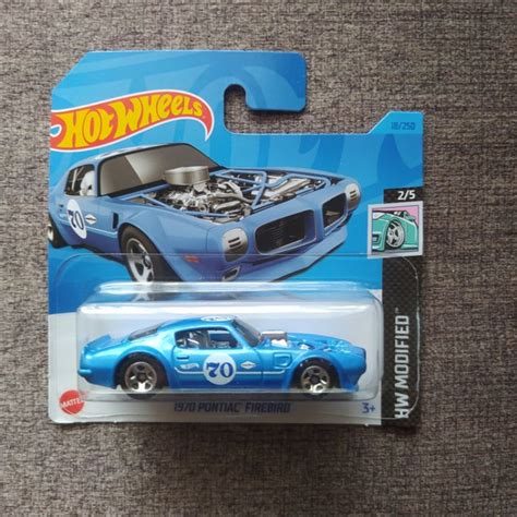 Hot Wheels Pontiac Firebird Short Card Hw Modified Shopee Malaysia