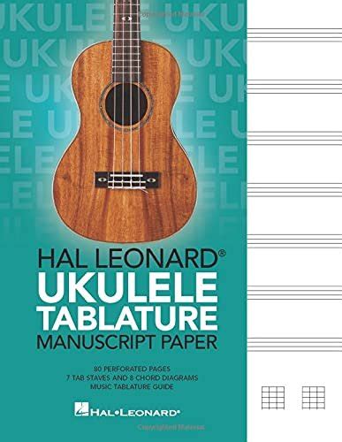 Hal Leonard Ukulele Tablature Manuscript Unknown Książka W Empik