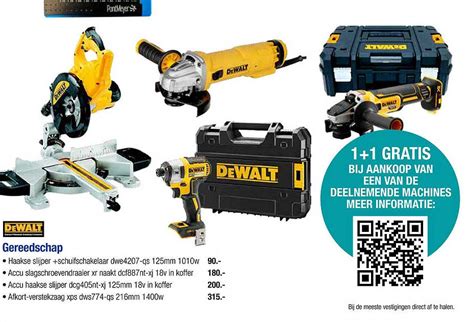 Dewalt Gereedschap Aanbieding Bij Pontmeyer Folders Nl