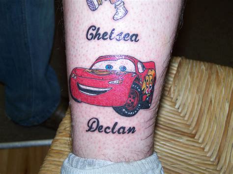 Lightning Mcqueen tattoo by 01207bigal on DeviantArt