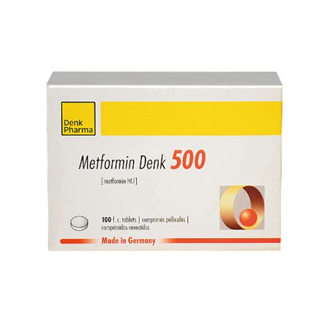 Metformina 500mg Denk 1 Comprimido Tienda Online Con Envíos A