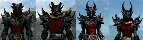 Symmetric Daedric Plate Armor Replacers At Skyrim Special Edition Nexus