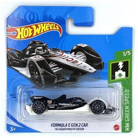 Машинка Hot Wheels Formula E Gen Car Tag Heuer Porsche Edition HW GREEN SPEED Mattel