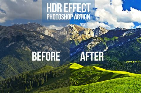 Hdr Effect Photoshop Action By Yantodesign Thehungryjpeg