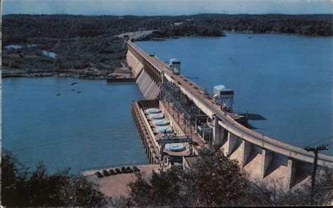 Bagnell Dam Lake Of The Ozarks MO Postcard