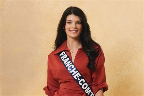 Miss France 2024 qui est Sonia Coutant Miss Franche Comté