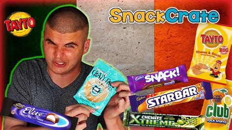 Trying Irish Snacks Ireland Snack Crate Youtube