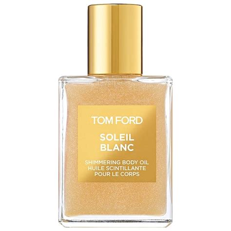 Tom Ford Soleil Blanc Mini Shimmering Body Oil Best Body Oils At