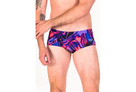 Speedo bañador de natación Allover Digital en promoción Hombre Ropa