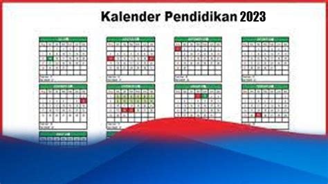 Kalender 2023 Jadwal Pendidikan Semester 2 Mulai Masuk Hingga Akhir