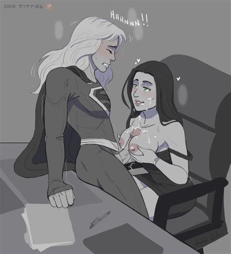 Rule 34 1futa 1girls Areolae Arrowverse Black Hair Blonde Hair