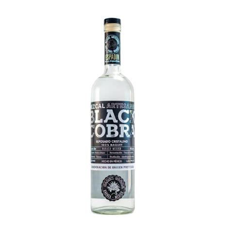 Mezcal Black Cobra Espadin Joven La Tienda Del Barman