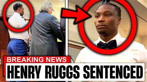 JUDGE SENTENCES HENRY RUGGS III TO LIFE IN PRISON, HENRY RUGGS IN COURT