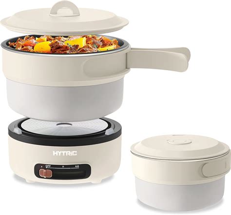 Buy HYTRIC Electric Hot Pot L Portable Electric Cooker With Foldable Handle Non Stick