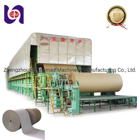 Mm Waste Paper Recycling Machine Prices And Brown Carton Kraft