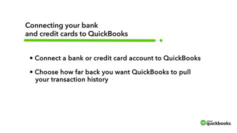 How To Connect Your Bank Credit Card Accounts To QuickBooks Online