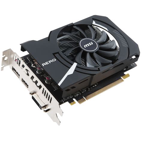 Msi Geforce Gtx 1050 Ti Aero Itx 4g Ocv1 Carte Graphique Ldlc