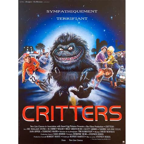 CRITTERS Movie Poster 15x21 in.