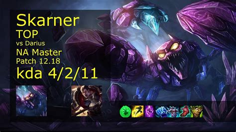 Rank 5 Na Skarner Top Skarner Vs Darius Youtube